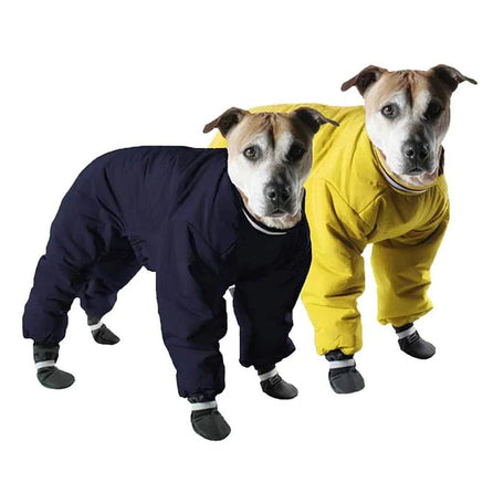 MUTTLUKS Reversible Dog Snowsuit Yellow